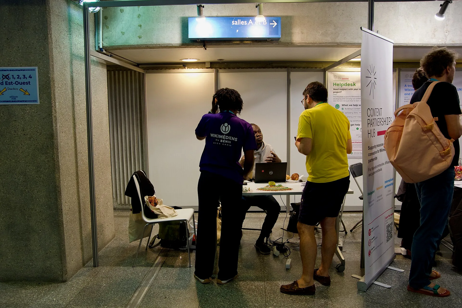 Stand à Wikimania 2026 à Paris