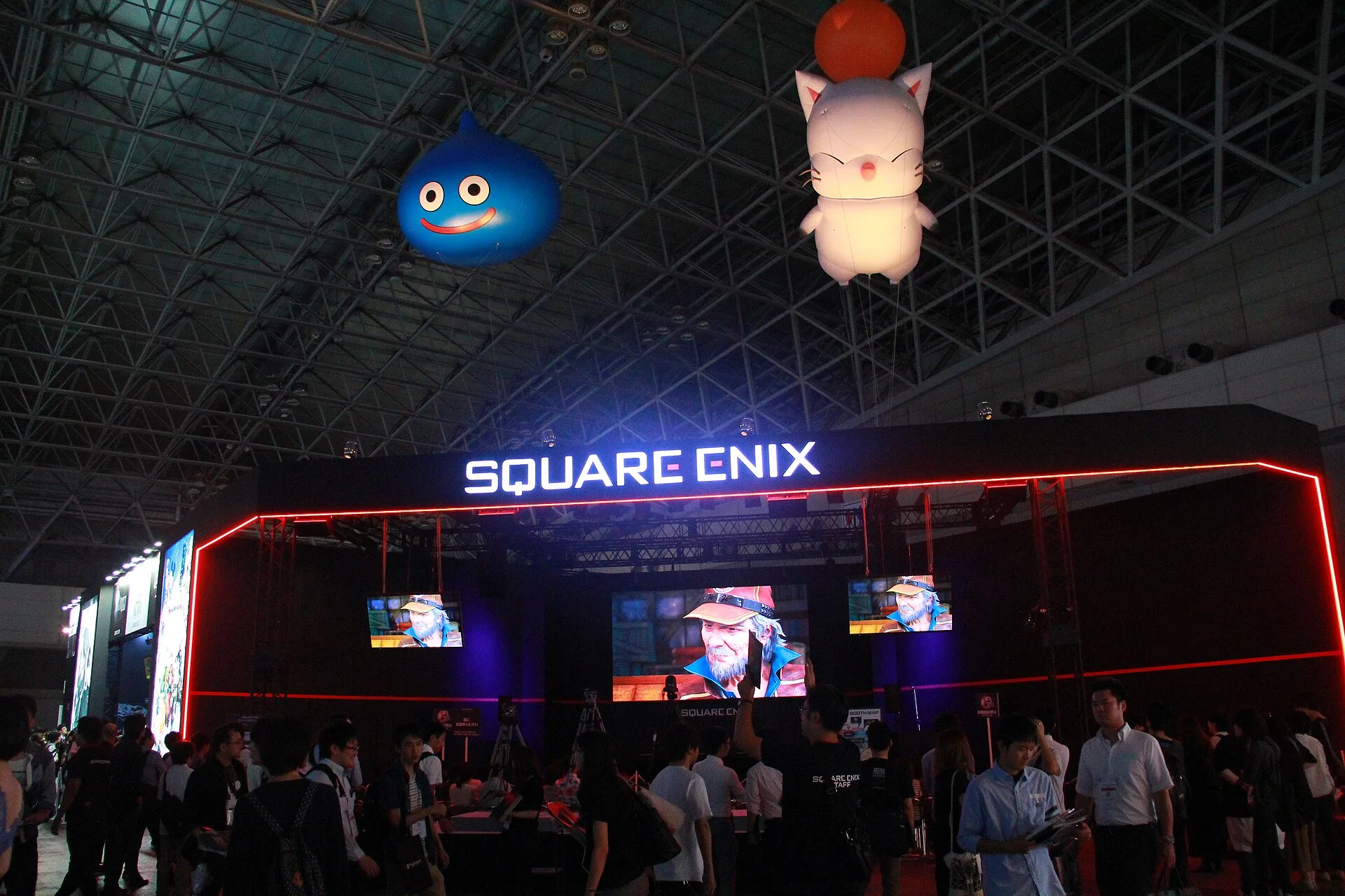​2016東京電玩展，史克威爾艾尼克斯攤位。