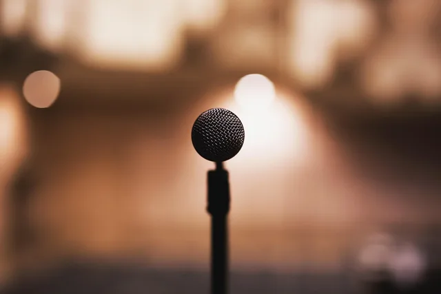 audio, concert, mic, microphone, music, performance, show, sing, singer, singing, sound, stage, vocal, yellow, concert, mic, microphone, microphone, microphone, microphone, microphone, music, music, music, music, singer, singer, singing, singing, stage, stage, stage, stage. Which trade show marketing risk scenarios should you plan for?